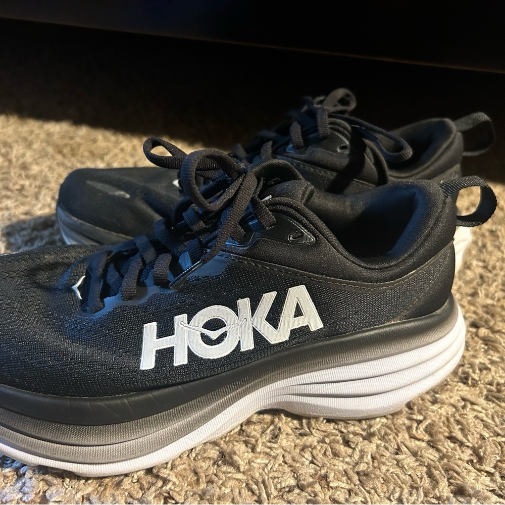 Hoka One One Black Athletic Shoes